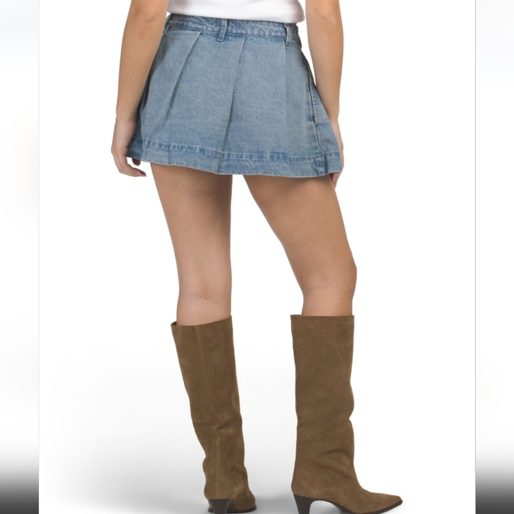 Show Me Your Mumu Lohan Denim Skort NWT - Picture 8 of 8